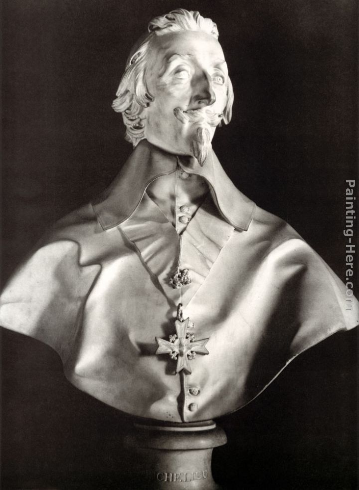 Gian Lorenzo Bernini Portrait Bust of Cardinal Richelieu